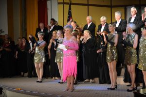 Judy on stage at end